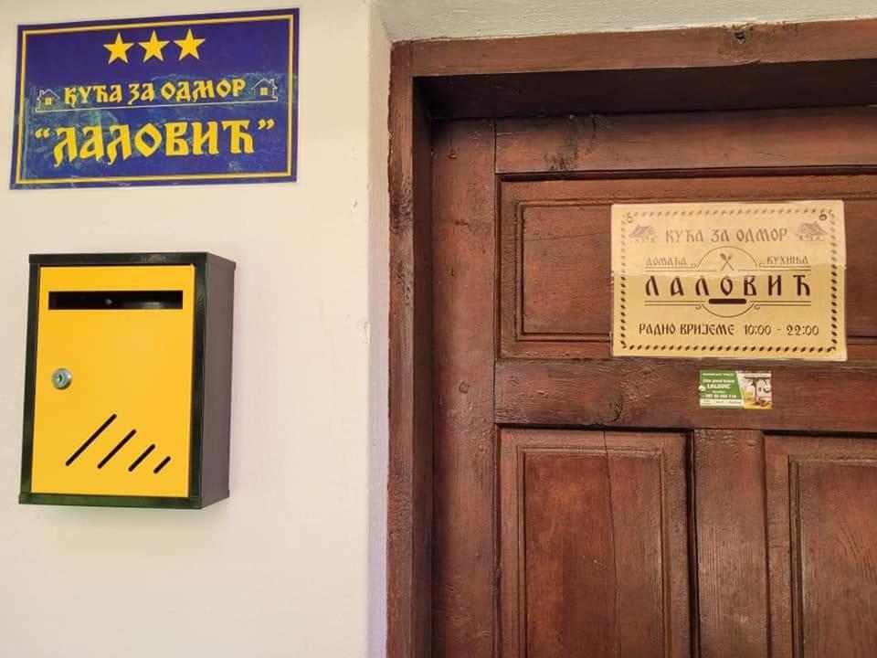 Etno guest house Lalovic Tjentiste Exteriér fotografie